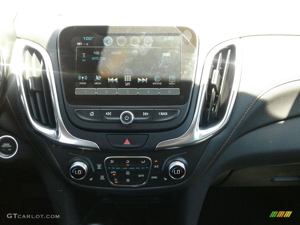 2018 Equinox Premier - Storm Blue Metallic / Jet Black photo #15