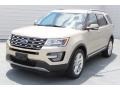 2017 White Gold Ford Explorer Limited  photo #3