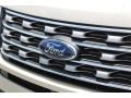 2017 White Gold Ford Explorer Limited  photo #4
