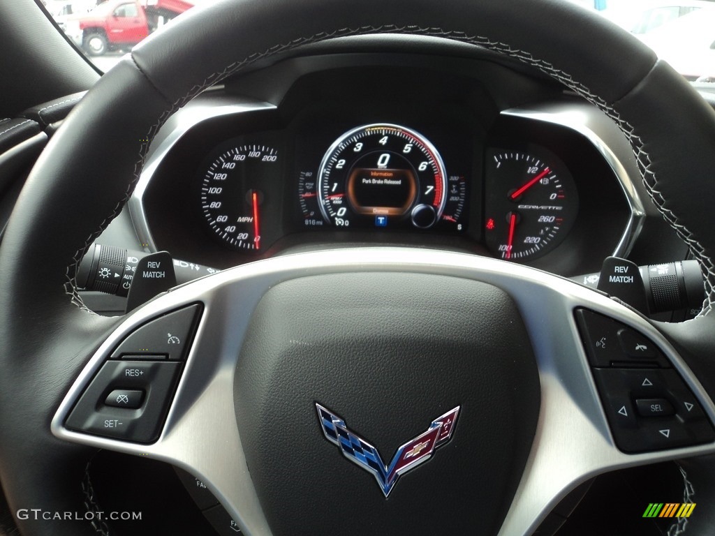 2015 Corvette Stingray Coupe Z51 - Crystal Red Tintcoat / Jet Black photo #8