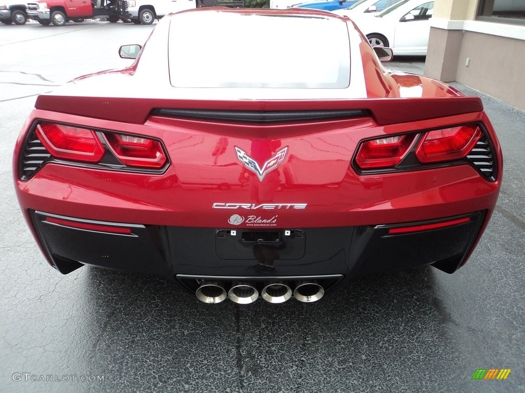2015 Corvette Stingray Coupe Z51 - Crystal Red Tintcoat / Jet Black photo #33