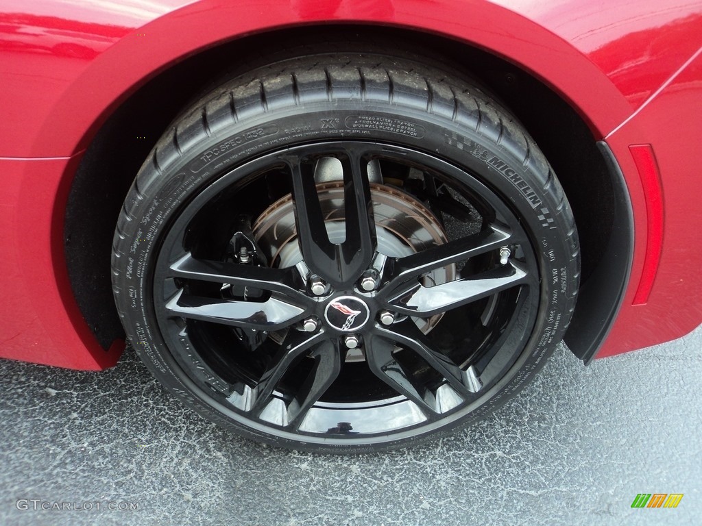 2015 Corvette Stingray Coupe Z51 - Crystal Red Tintcoat / Jet Black photo #34