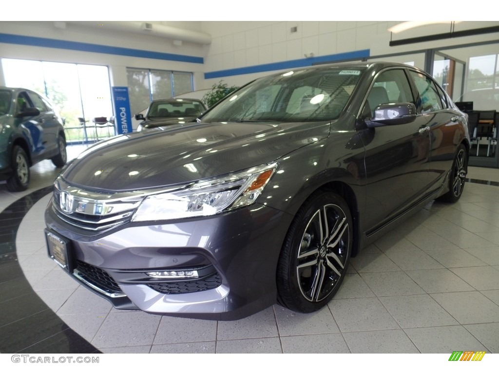 2017 Accord Touring Sedan - Modern Steel Metallic / Gray photo #1