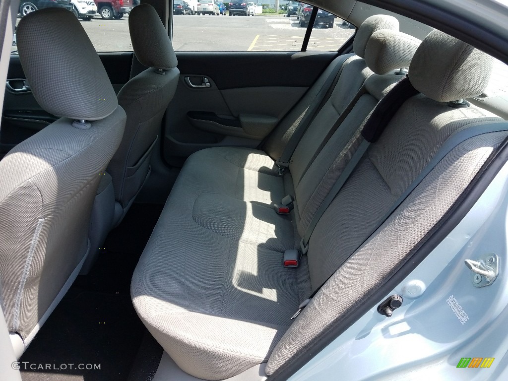 2012 Civic EX Sedan - Cool Mist Metallic / Gray photo #3