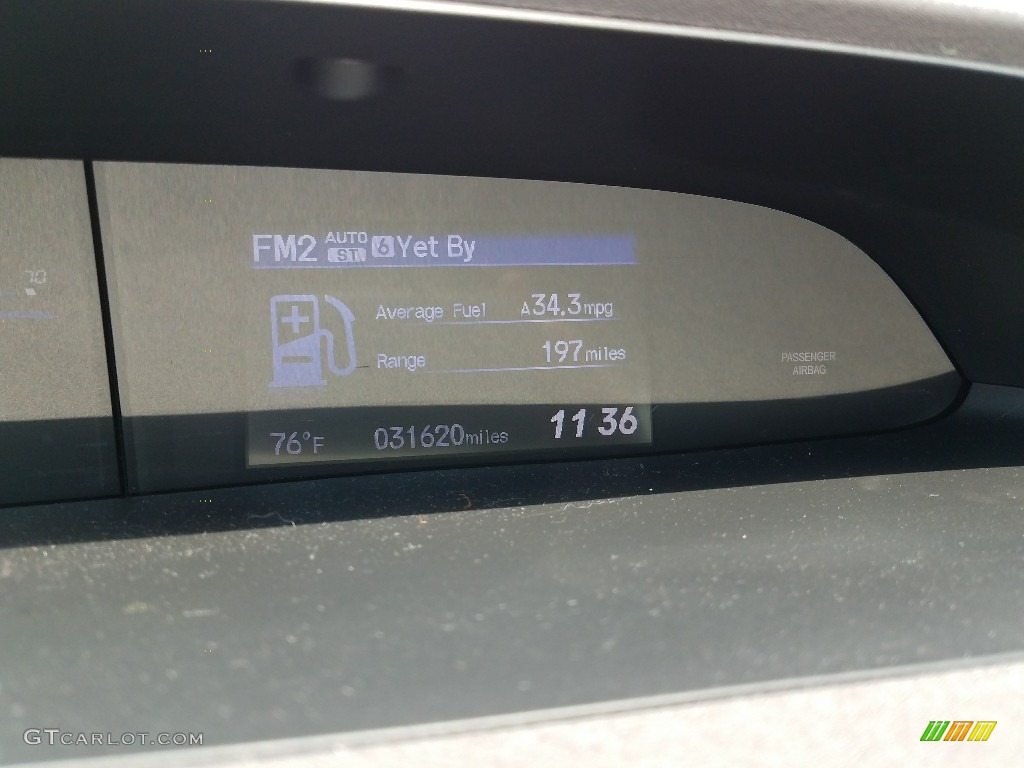 2012 Civic EX Sedan - Cool Mist Metallic / Gray photo #5