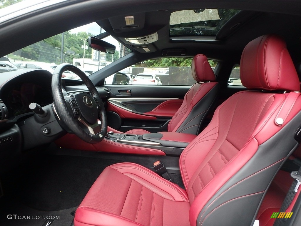 Rioja Red Interior 2016 Lexus RC 300 F Sport AWD Coupe Photo #122176151