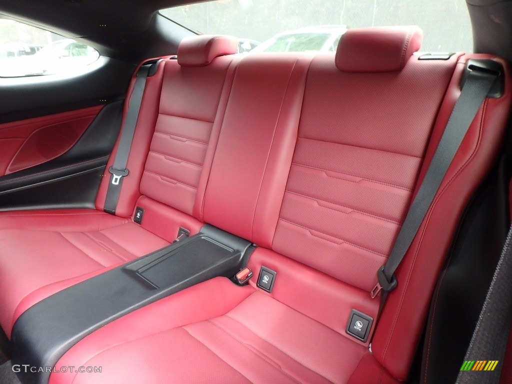 2016 Lexus RC 300 F Sport AWD Coupe Rear Seat Photo #122176182