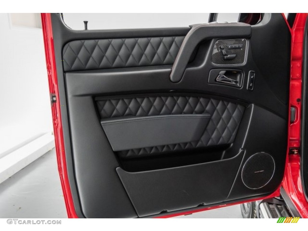 2017 Mercedes-Benz G 63 AMG designo Black Door Panel Photo #122180414