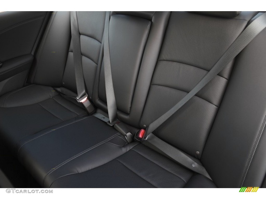2017 Accord EX-L V6 Sedan - Modern Steel Metallic / Black photo #15
