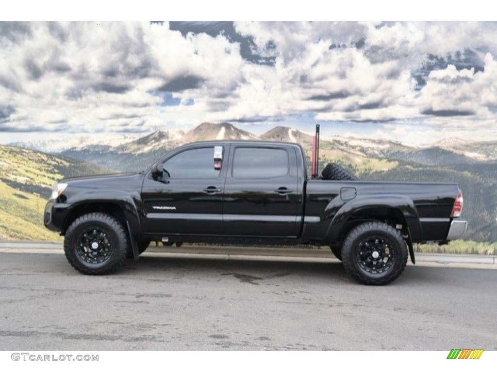 2013 Tacoma V6 SR5 Double Cab 4x4 - Black / Graphite photo #6