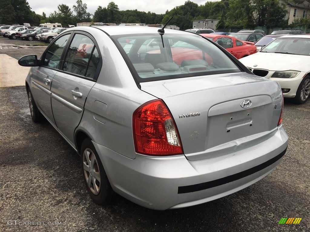 2006 Accent GLS Sedan - Charcoal Gray / Beige photo #6