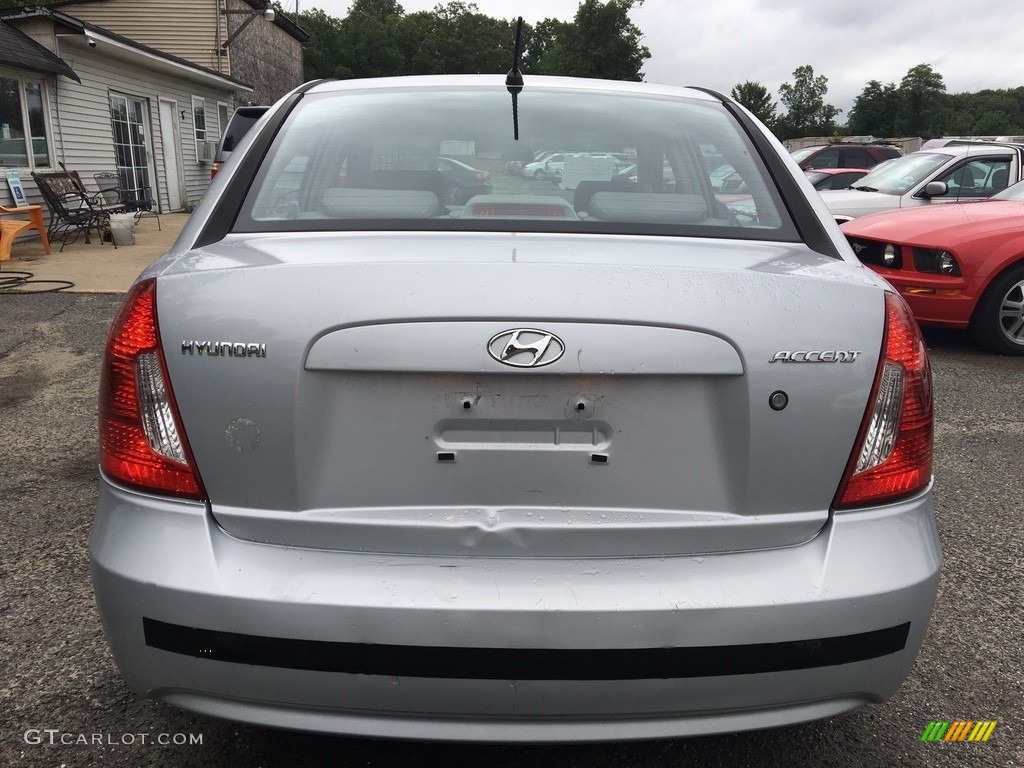 2006 Accent GLS Sedan - Charcoal Gray / Beige photo #7