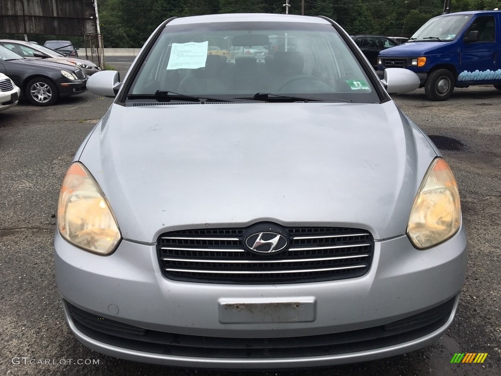 2006 Accent GLS Sedan - Charcoal Gray / Beige photo #13