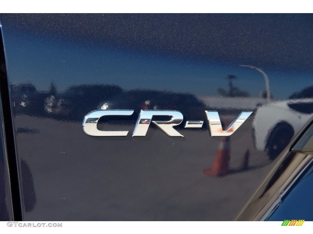 2017 CR-V LX - Obsidian Blue Pearl / Gray photo #3