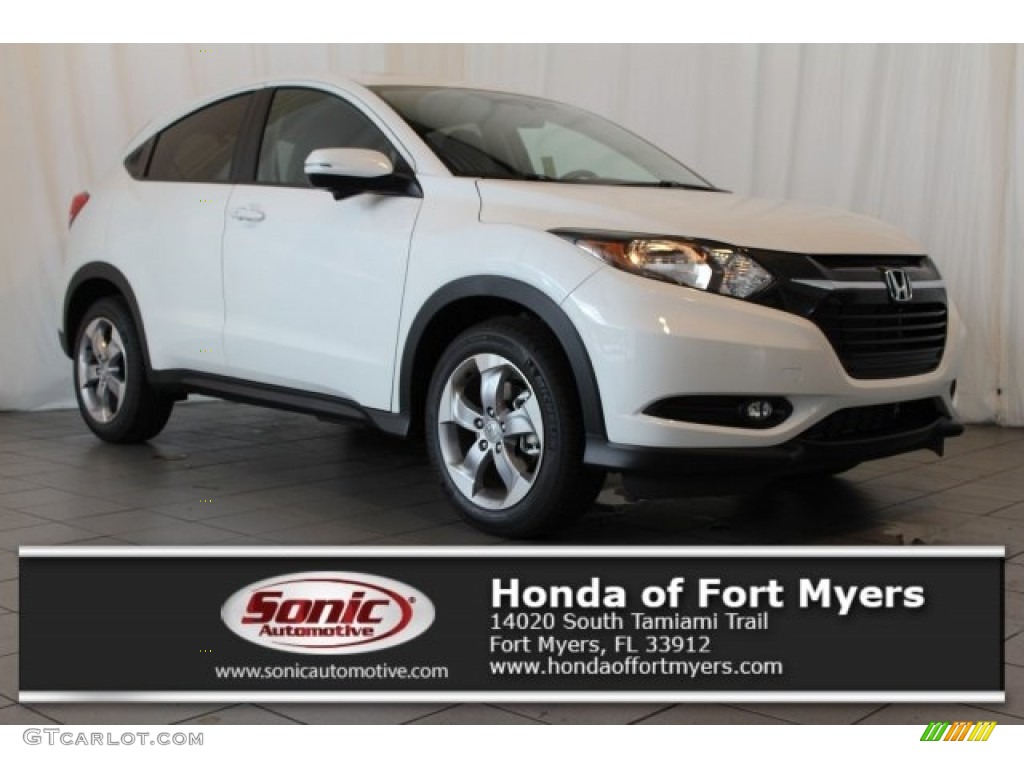 White Orchid Pearl Honda HR-V