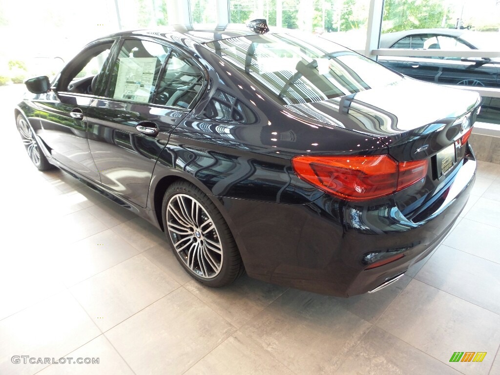 2018 5 Series 530i xDrive Sedan - Carbon Black Metallic / Black photo #2