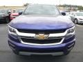 2017 Laser Blue Metallic Chevrolet Colorado WT Extended Cab 4x4  photo #8