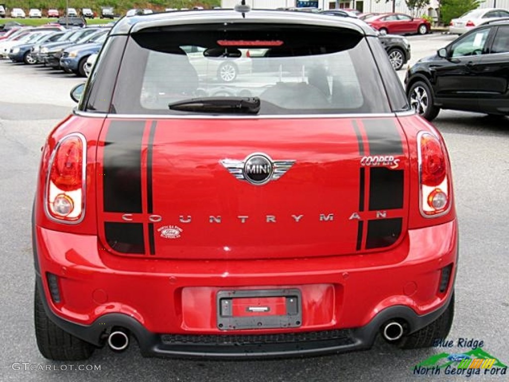 2015 Countryman Cooper S - Chili Red / Carbon Black photo #4