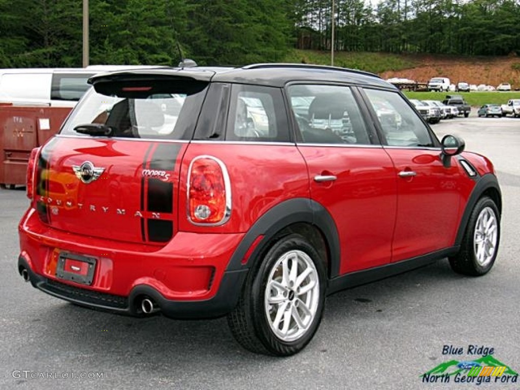 2015 Countryman Cooper S - Chili Red / Carbon Black photo #5
