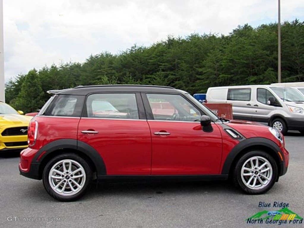 2015 Countryman Cooper S - Chili Red / Carbon Black photo #6