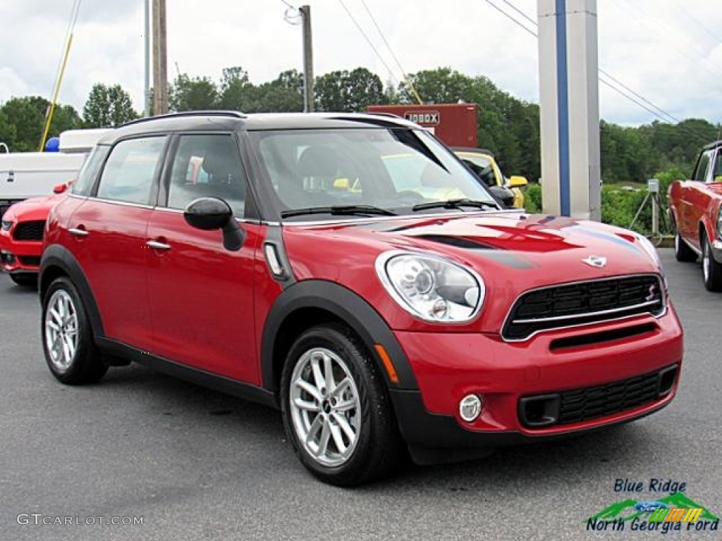 2015 Countryman Cooper S - Chili Red / Carbon Black photo #7