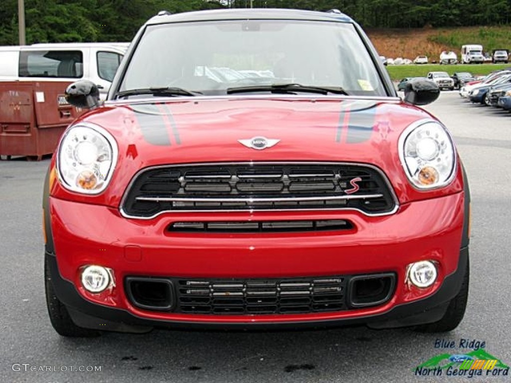 2015 Countryman Cooper S - Chili Red / Carbon Black photo #8