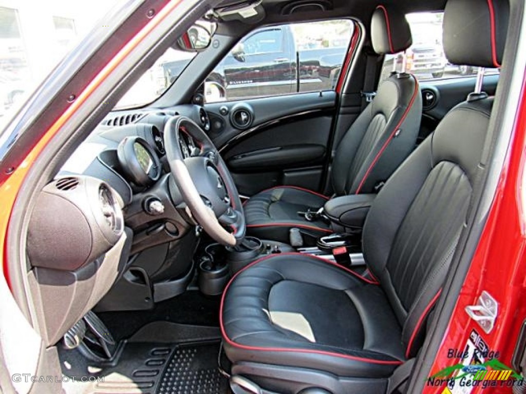 2015 Countryman Cooper S - Chili Red / Carbon Black photo #11