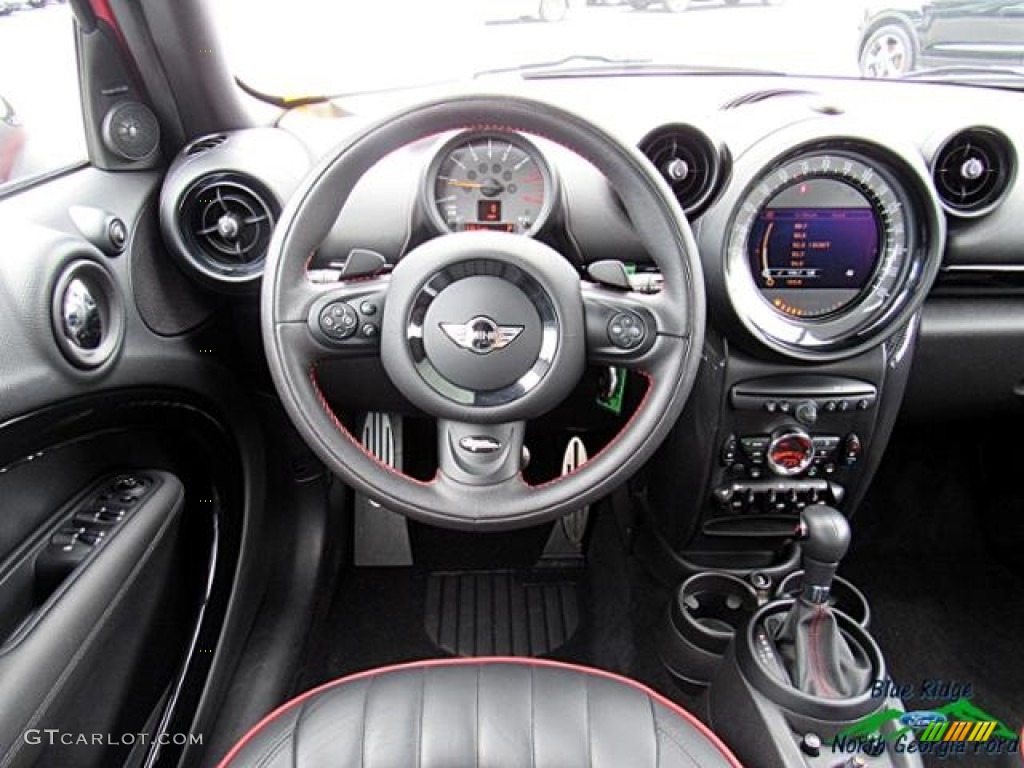 2015 Countryman Cooper S - Chili Red / Carbon Black photo #14