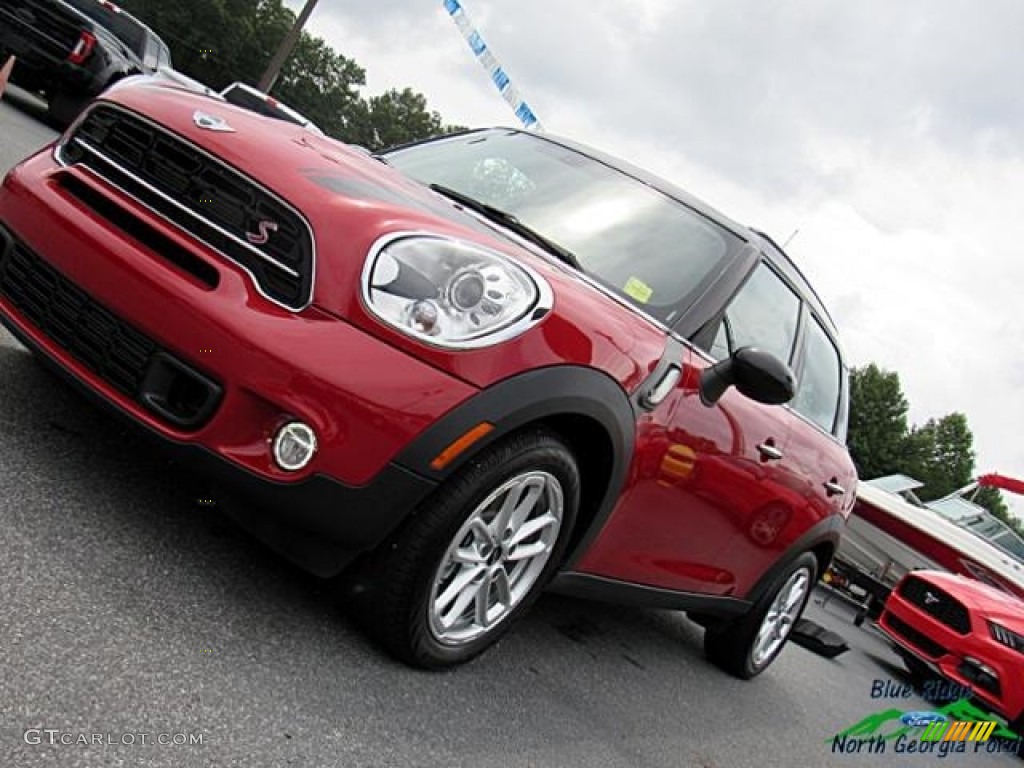 2015 Countryman Cooper S - Chili Red / Carbon Black photo #27