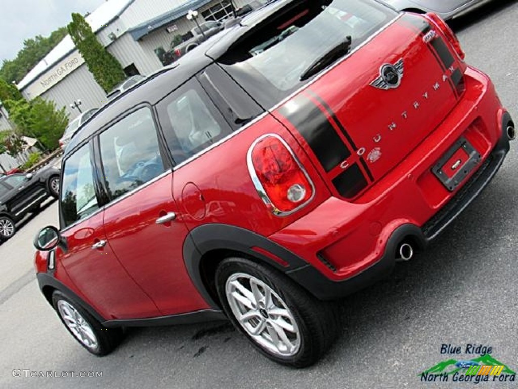 2015 Countryman Cooper S - Chili Red / Carbon Black photo #30