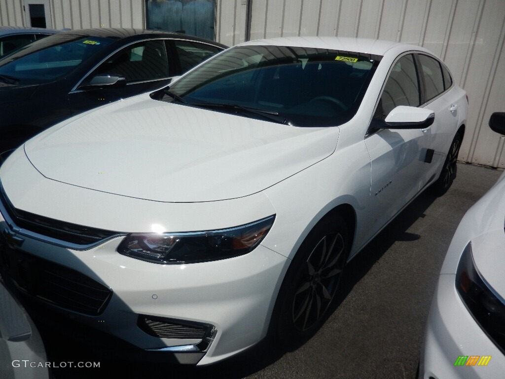 2017 Malibu LT - Summit White / Jet Black photo #1