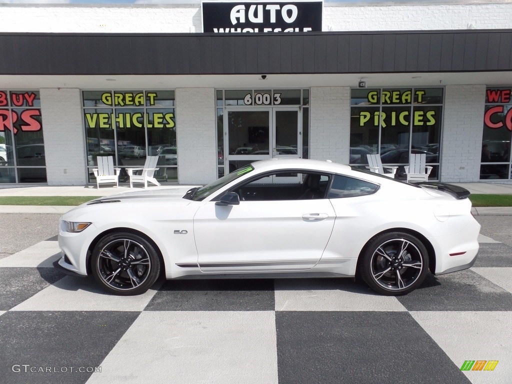 2017 Mustang GT California Speical Coupe - Oxford White / Ebony photo #1
