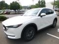 2017 Crystal White Pearl Mazda CX-5 Touring AWD  photo #5