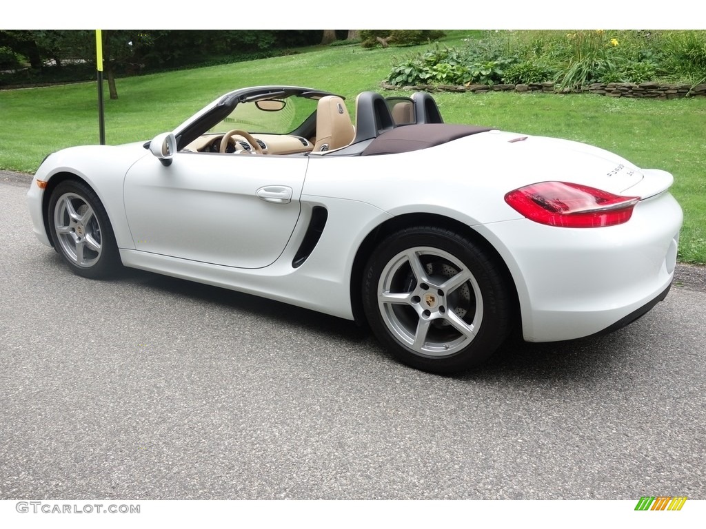 2015 Boxster  - White / Luxor Beige photo #4