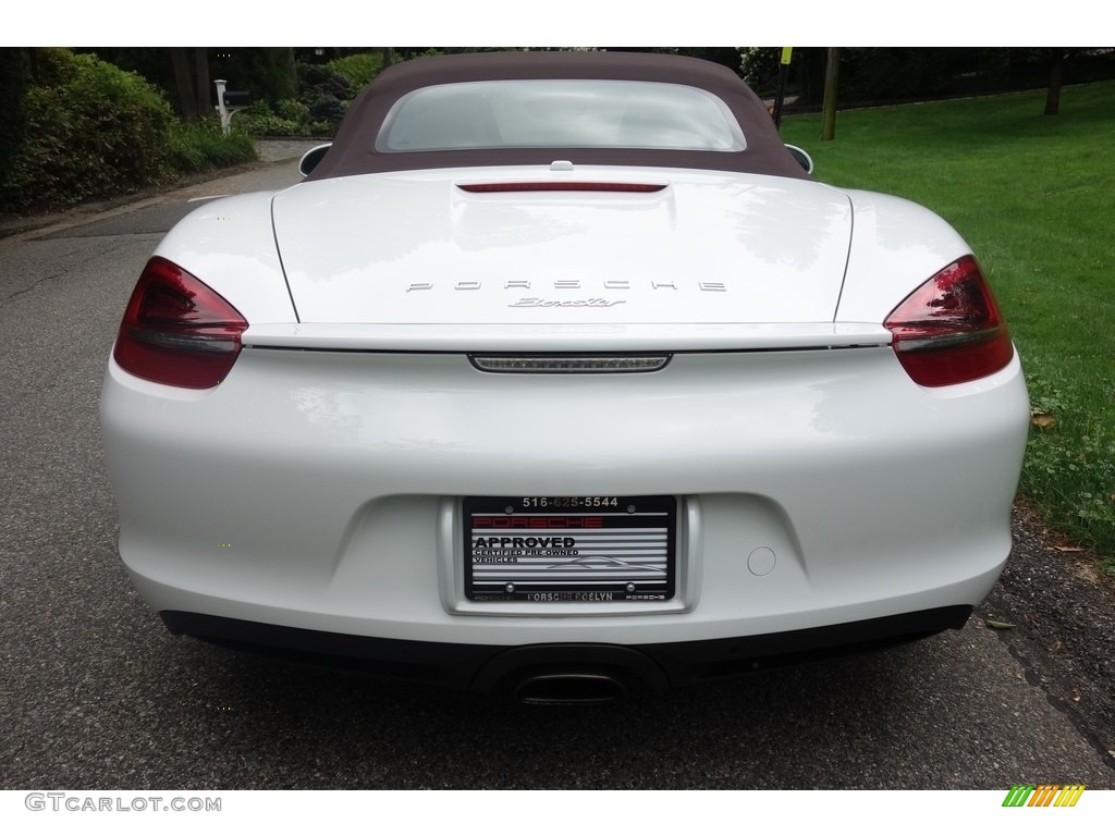2015 Boxster  - White / Luxor Beige photo #5