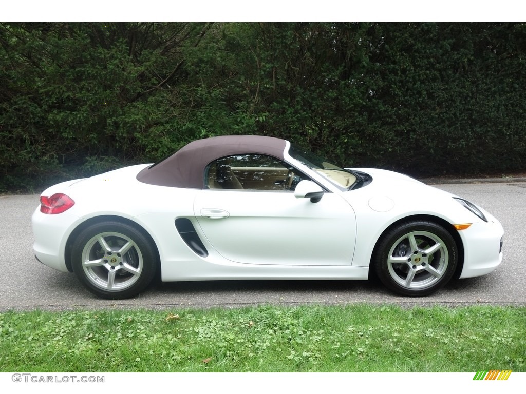 2015 Boxster  - White / Luxor Beige photo #7