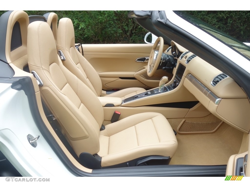 2015 Boxster  - White / Luxor Beige photo #13