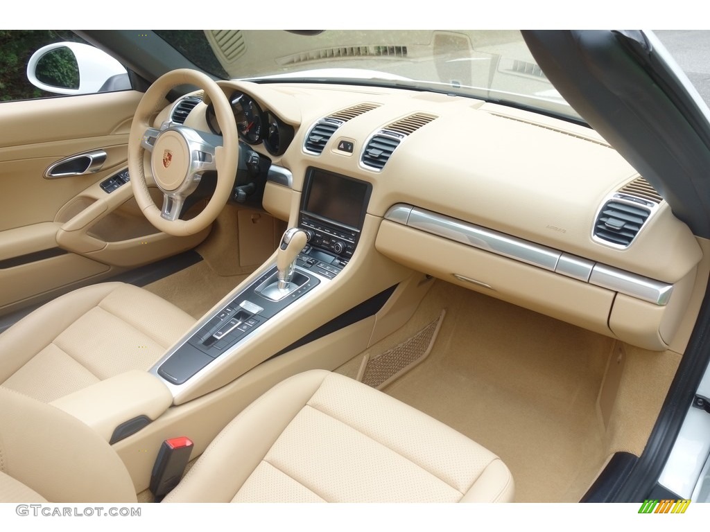 2015 Boxster  - White / Luxor Beige photo #14