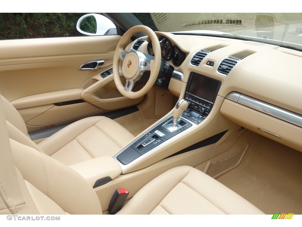 2015 Boxster  - White / Luxor Beige photo #15