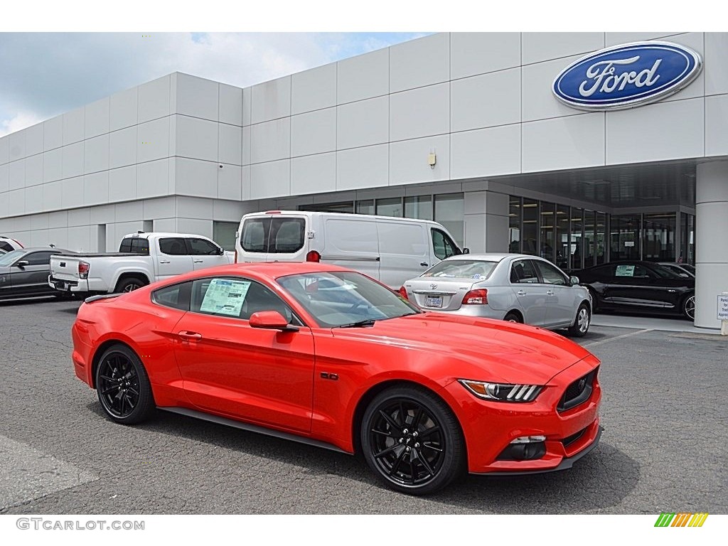 Race Red 2017 Ford Mustang GT Coupe Exterior Photo #122193312