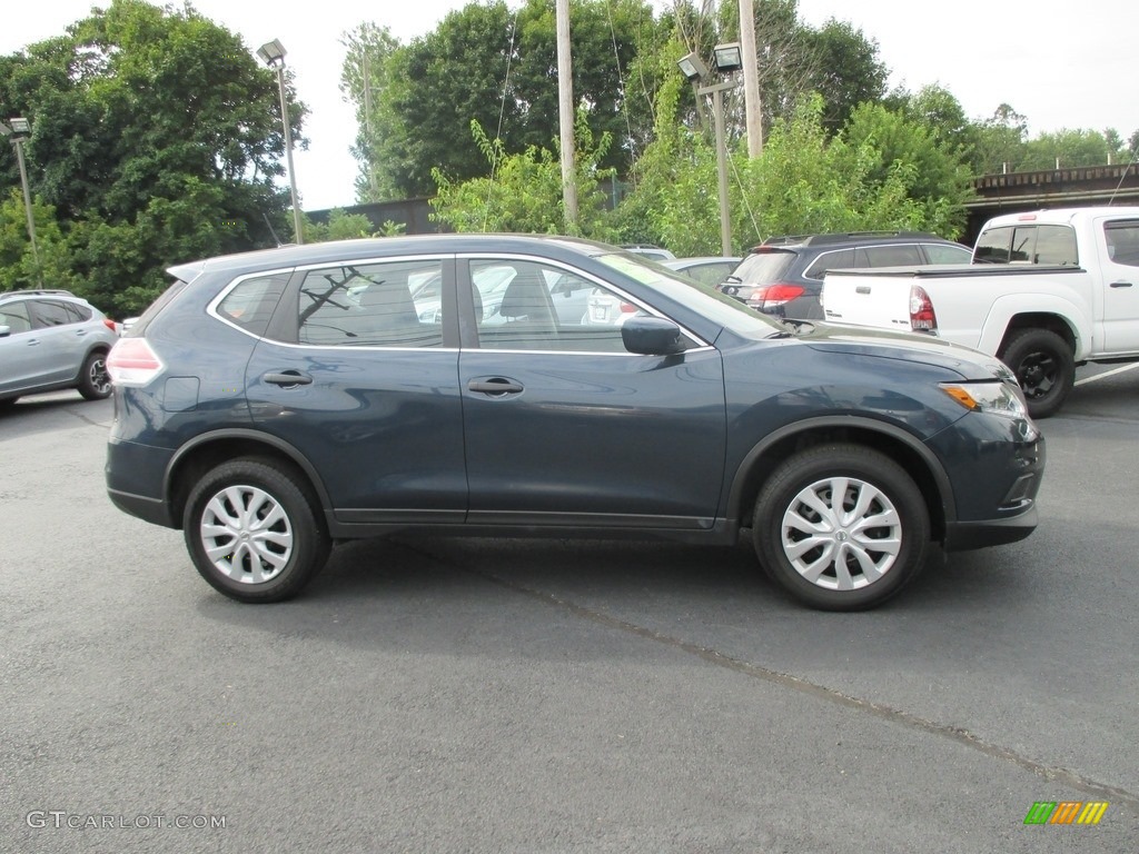 2016 Rogue SV AWD - Arctic Blue Metallic / Charcoal photo #5