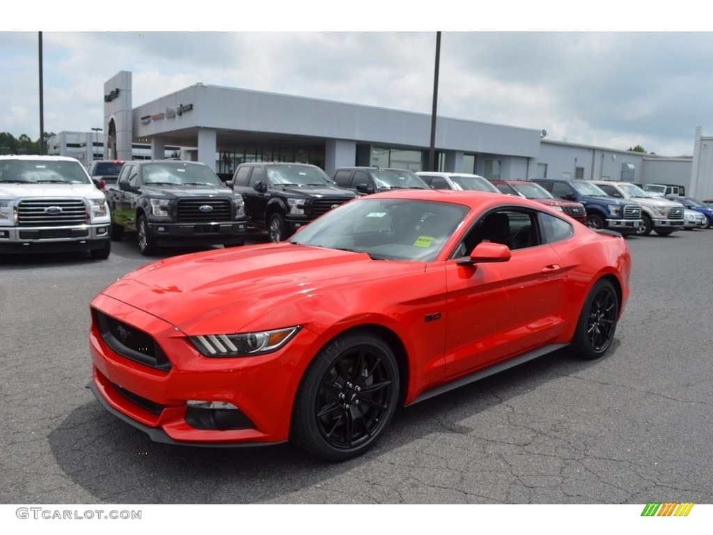 2017 Mustang GT Coupe - Race Red / Ebony photo #3