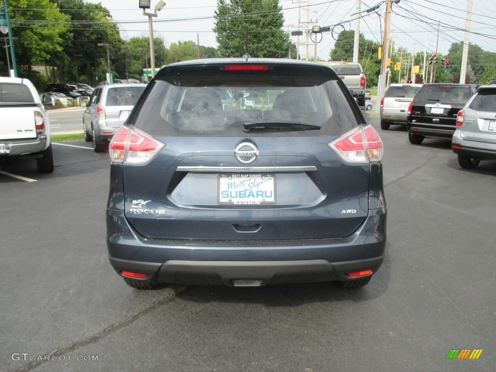 2016 Rogue SV AWD - Arctic Blue Metallic / Charcoal photo #7