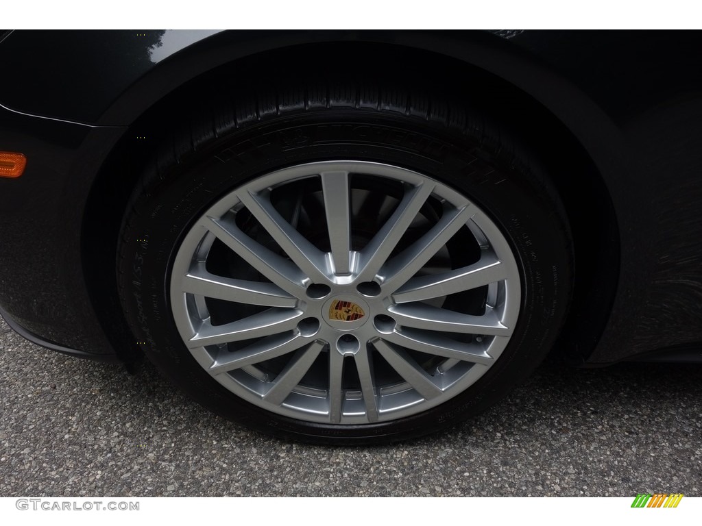 2017 Panamera 4S - Volcano Grey Metallic / Black/Chalk photo #9