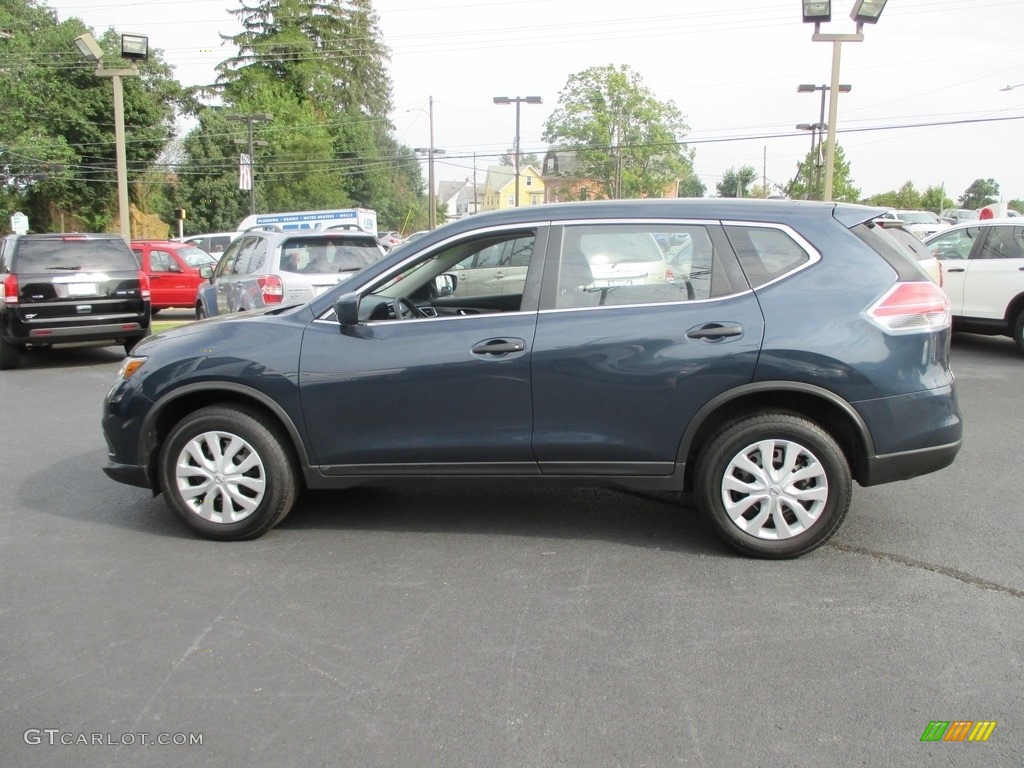 2016 Rogue SV AWD - Arctic Blue Metallic / Charcoal photo #9