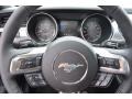 2017 Ford Mustang Ebony Interior Steering Wheel Photo