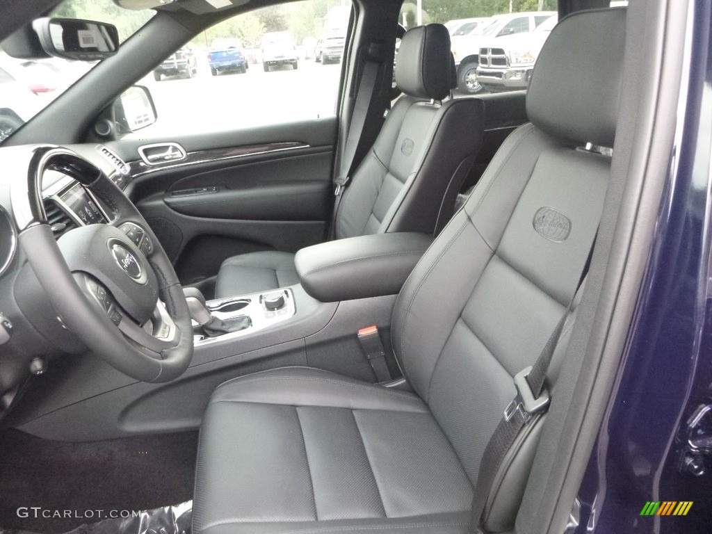 2018 Jeep Grand Cherokee Overland 4x4 Front Seat Photo #122196111