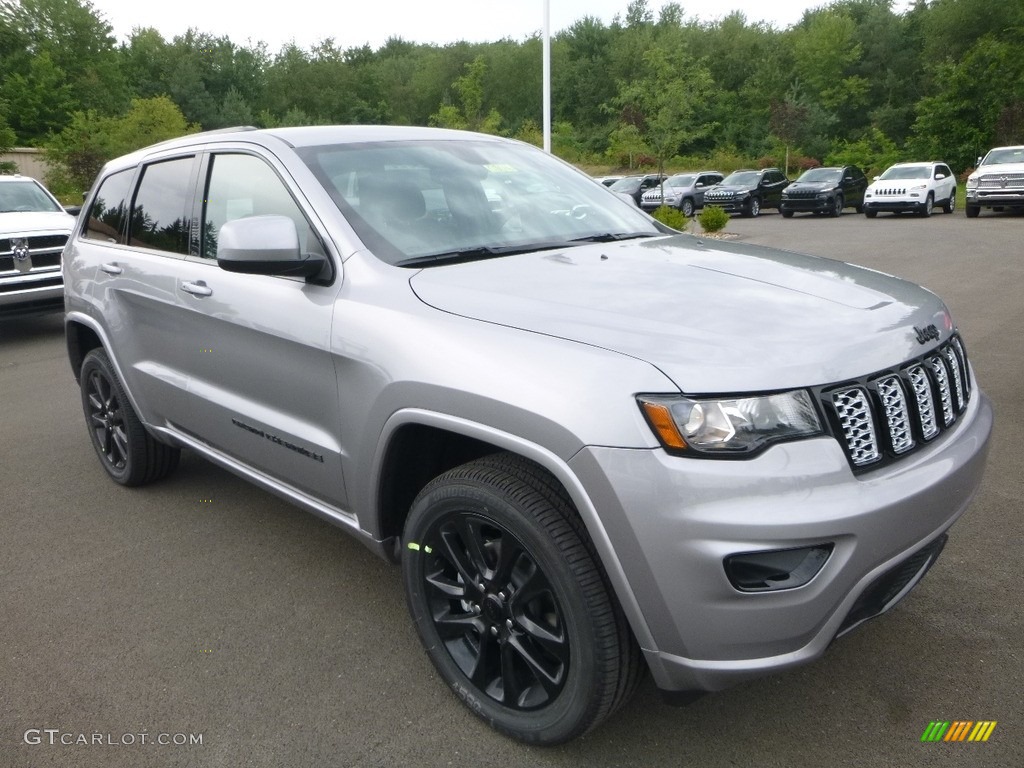 Billet Silver Metallic 2018 Jeep Grand Cherokee Altitude 4x4 Exterior Photo #122196390