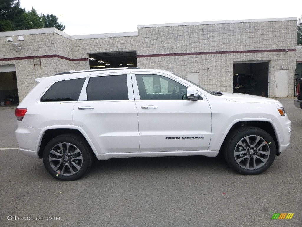 Ivory Tri-Coat 2018 Jeep Grand Cherokee Overland 4x4 Exterior Photo #122196810