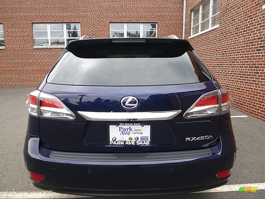 2014 RX 450h AWD - Deep Sea Mica / Parchment photo #4